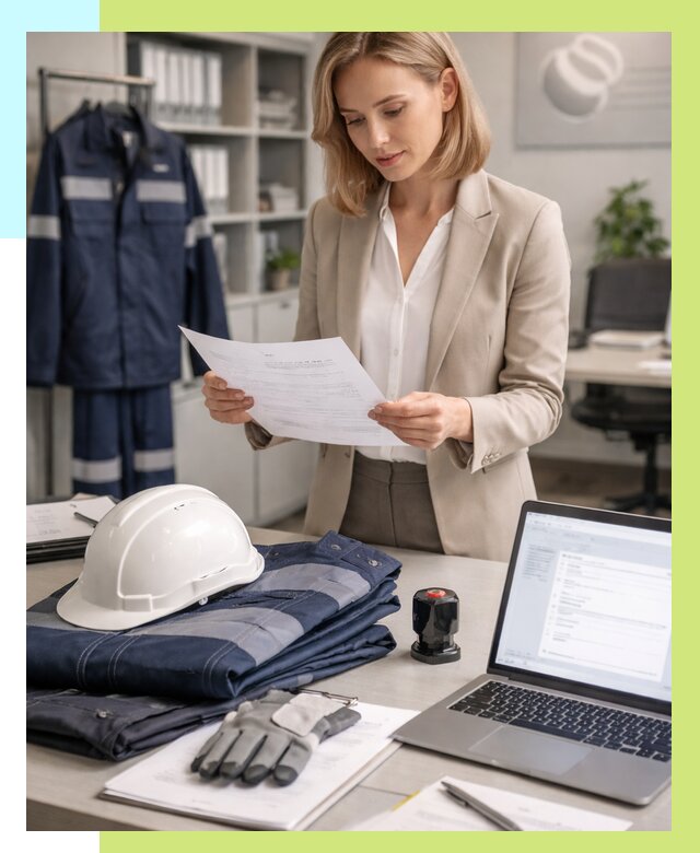 Сертификация спецодежды в Калининграде от 7083 р. | Алешин-Клн