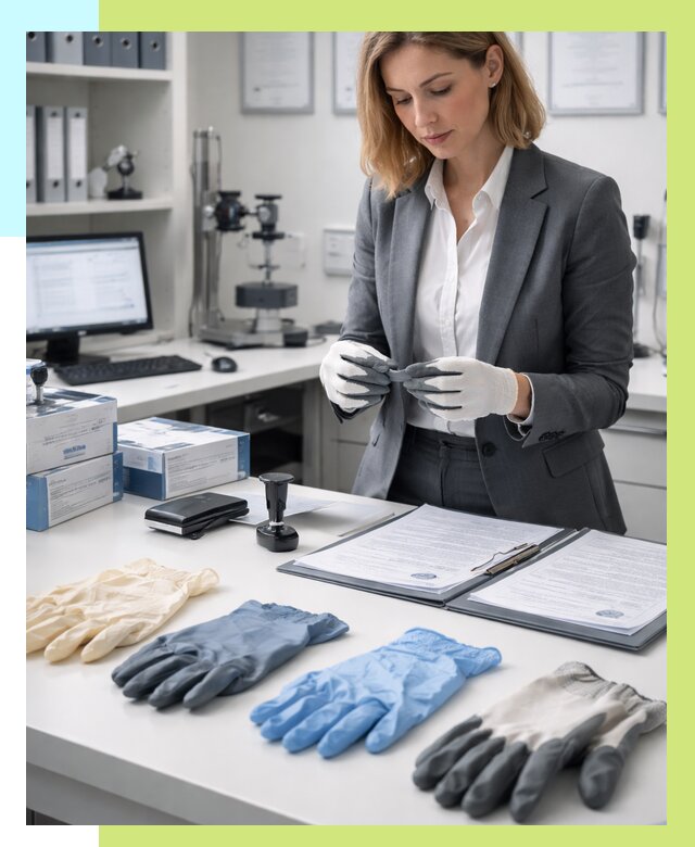 Сертификация перчаток в Калининграде от 8600 р. | Алешин-Клн