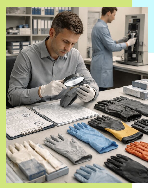 Сертификация перчаток и средств защиты продукции в Калининграде