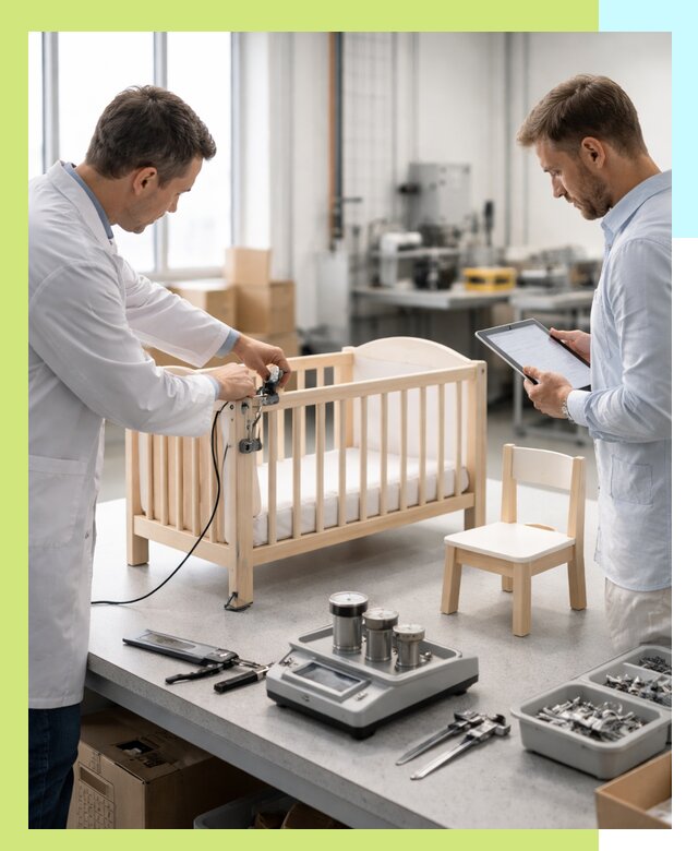 Сертификация детской мебели и проверка безопасности в Калининграде