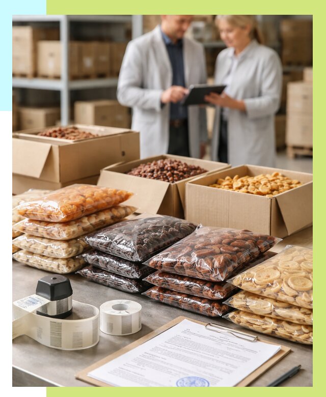 Сертификация сухофруктов в Калининграде от 12142 р. | Алешин-Клн под ключ