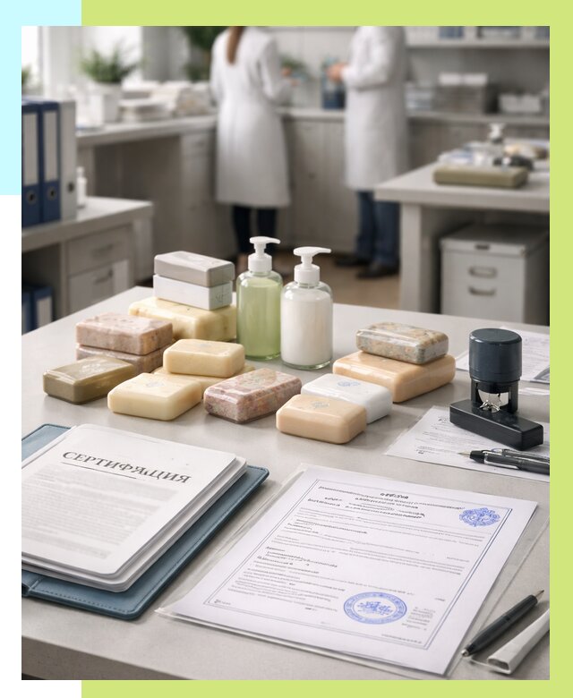 Сертификация мыла и сертификат на мыло в Калининграде от 12142 | Алешин-Клн