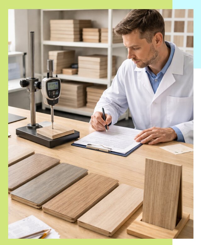 Сертификация ламината с испытаниями и оформлением документов в Калининграде