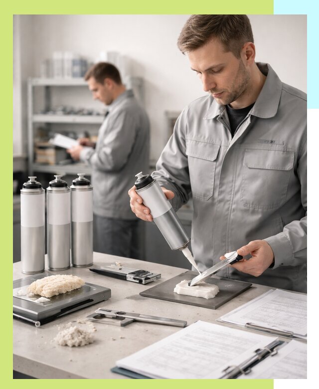 Сертификация монтажной пены и соответствие стандартам в Калининграде