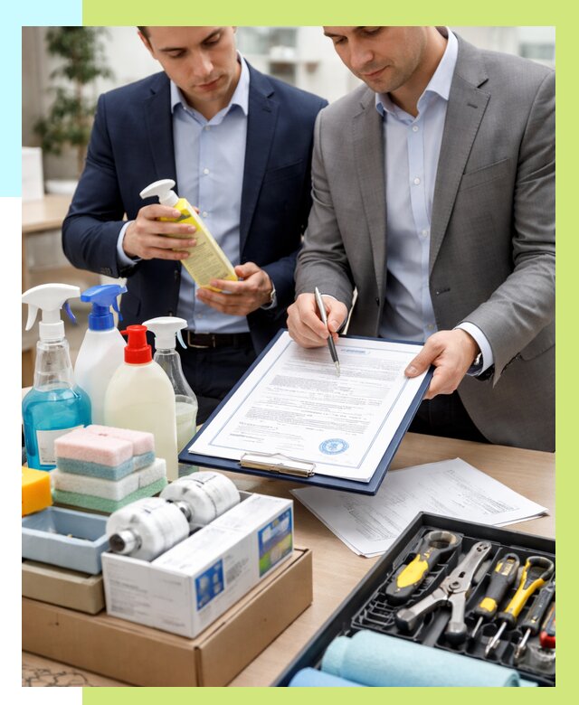 Сертификация хозяйственных товаров в Калининграде, от 18212 р. |Алешин-Клн