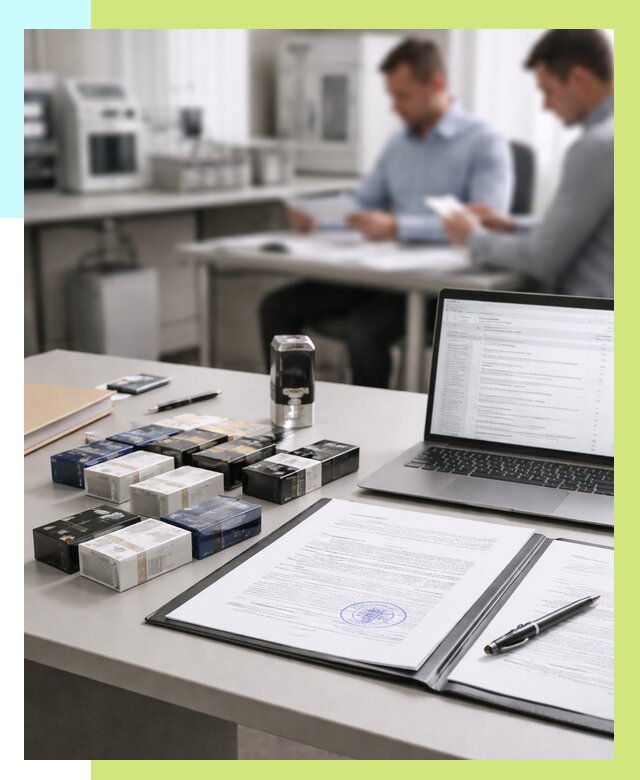 Сертификация сигарет под ключ в Калининграде от 45531 р. | Алешин-Клн