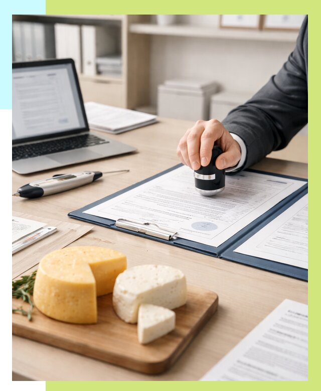 Сертификация сыров в Калининграде от 15177 р | Сертификат на сыр Алешин-Клн