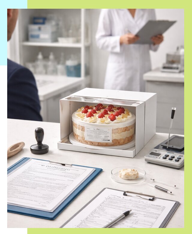 Сертификация тортов в Калининграде от 9106 р. заказать | Алешин-Клн