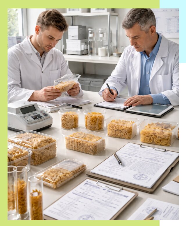 Сертификация макаронных изделий и технологической документации в Калининграде