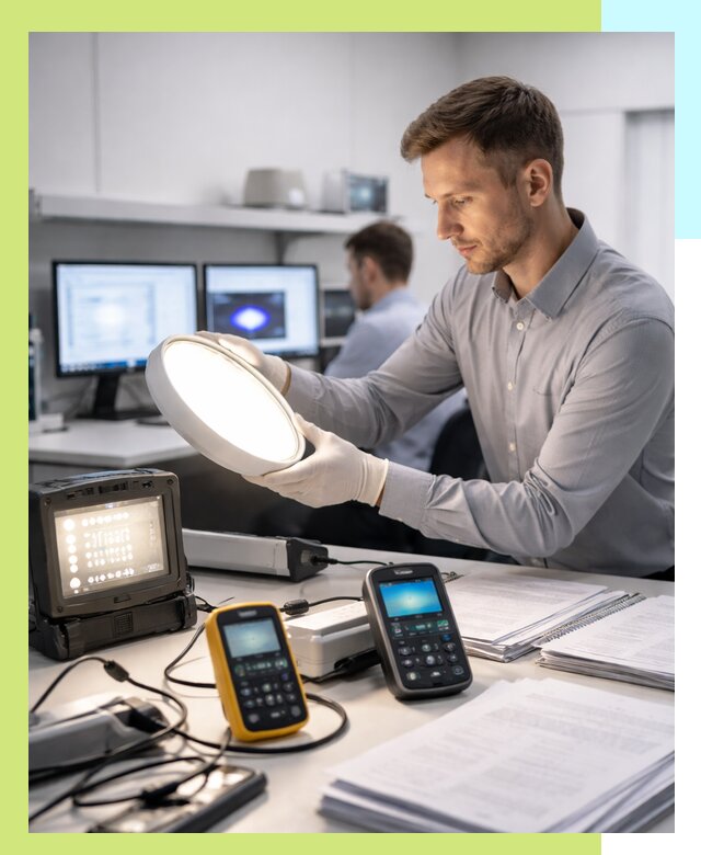 Сертификация светильников в Калининграде: испытания и оформление