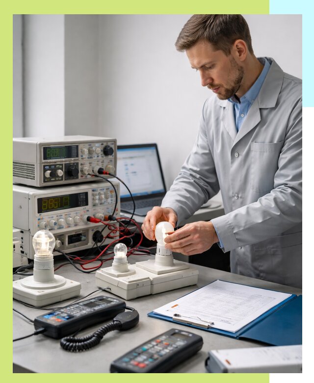 Сертификация ламп и светильников в Калининграде по нормативам