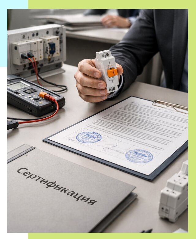 Сертификация выключателей под ключ в Калининграде от 15177 р. | Алешин-Клн