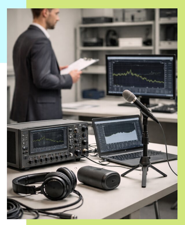 Сертификация аудиотехники в Калининграде от 15177 р., Алешин-Клн