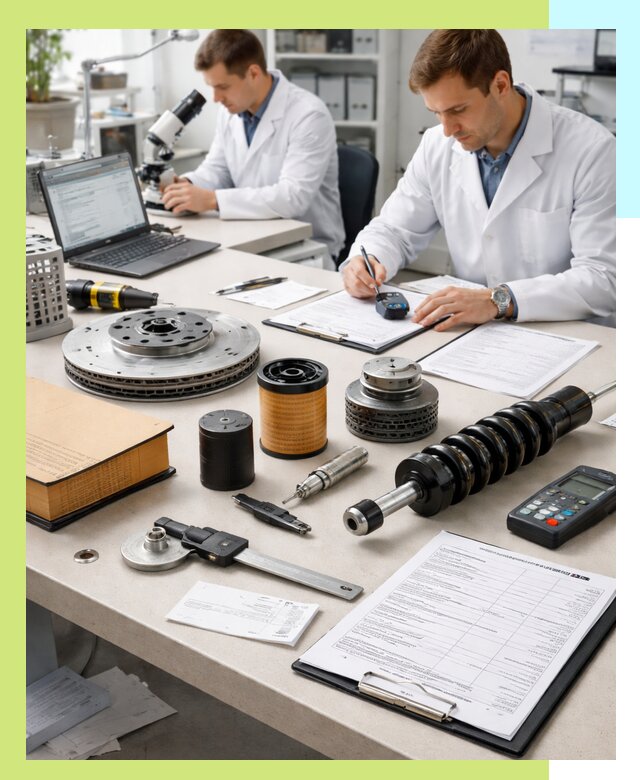 Сертификация автозапчастей и комплектующих в Калининграде по ГОСТ