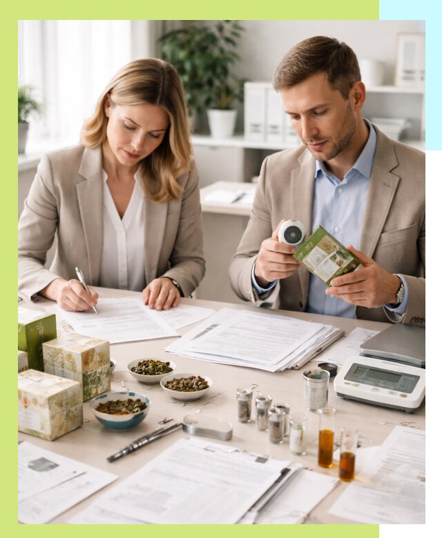 Разработка ТУ на чай и маркировку продукции в Калининграде