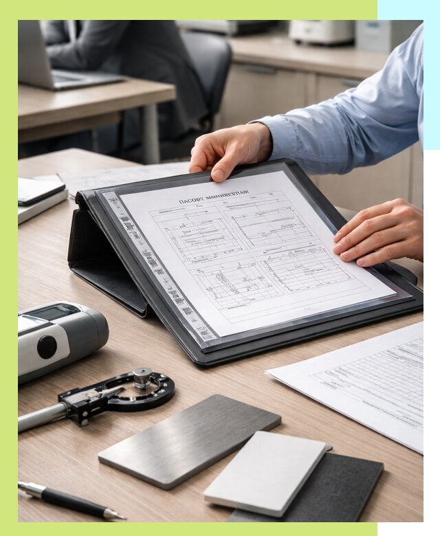 Оформление паспорта материала для продукции в Калининграде