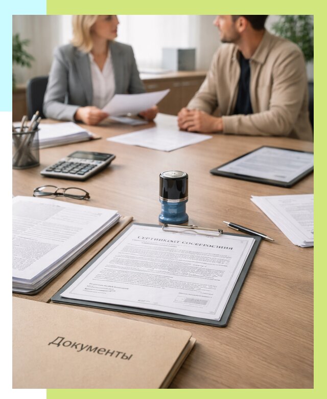 Сертификат соответствия на продукцию в Калининграде от 15177 р.|Алешин-Клн