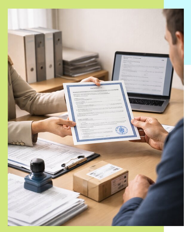 Оформление сертификата соответствия на продукцию в Калининграде