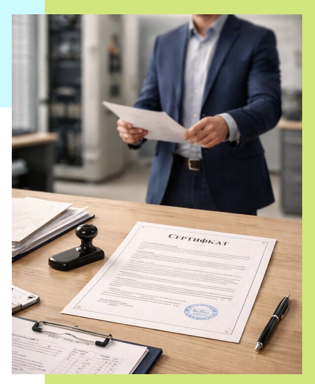 Сертификат на оборудование в Калининграде от 15177 р. | Алешин-Клн