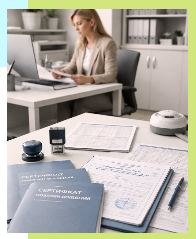 Сертификаты пожарной безопасности в Калининграде от 15177 р. | Алешин-Клн