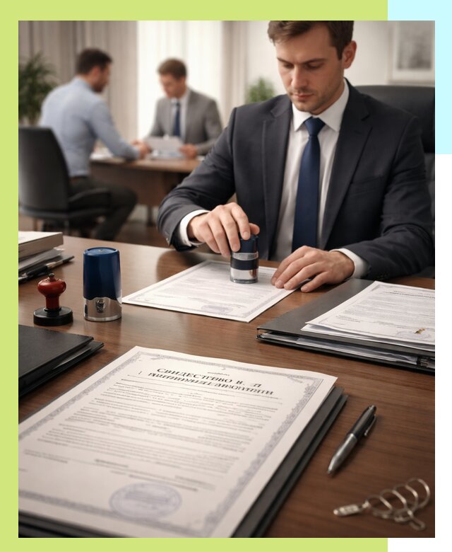 Оформление свидетельства о государственной регистрации в Калининграде