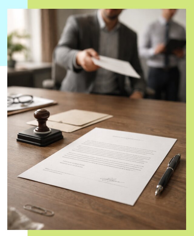 Отказное письмо по сертификации в Калининграде от 3541 р. | Алешин-Клн