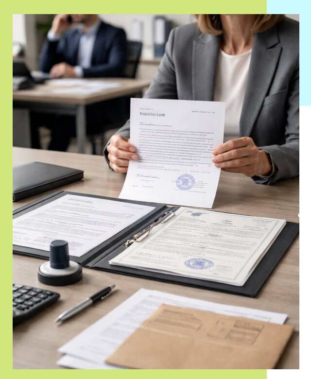 Оформление отказного письма для таможни в Калининграде с сопровождением