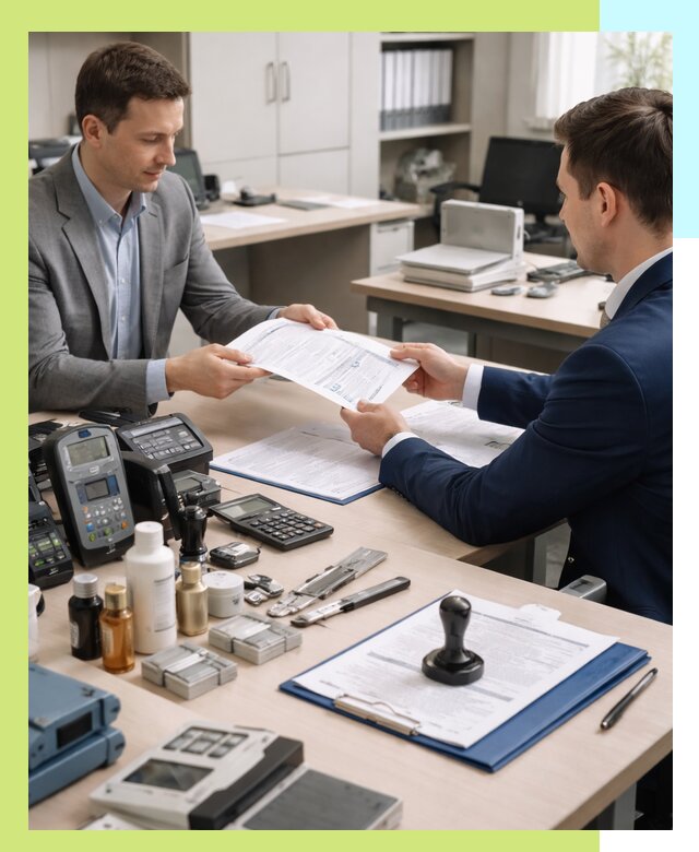 Оформление и получение заключения РЧЦ для оборудования в Калининграде