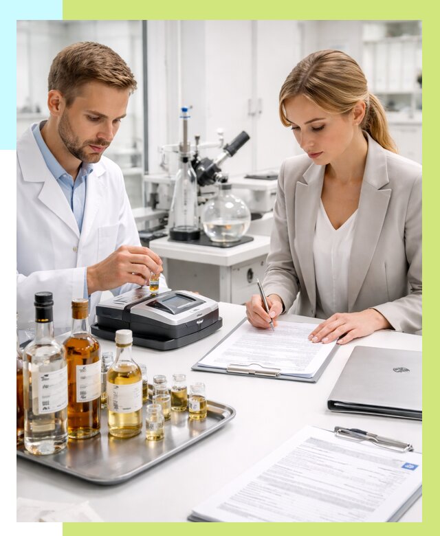 Заключение о спиртосодержании в Калининграде, от 5059 р., Алешин-Клн