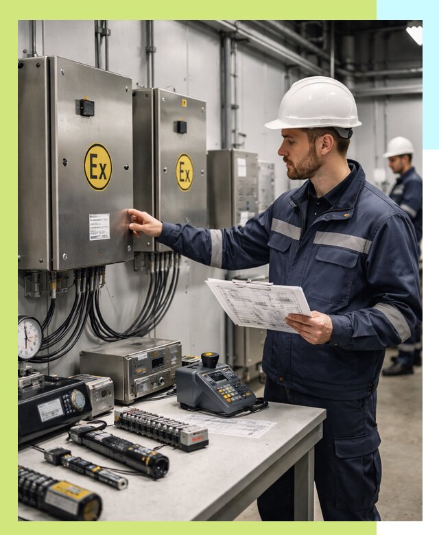 Сертификат взрывозащиты промышленного оборудования в Калининграде