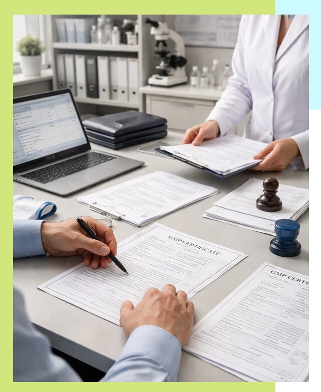 Оформление сертификата GMP в Калининграде для фармпроизводства