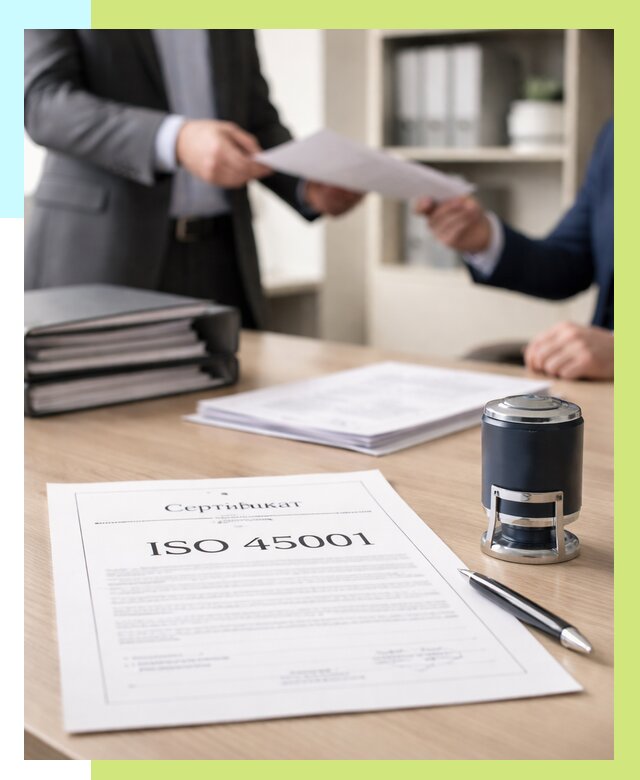 Сертификат ISO 45001 в Калининграде под ключ от 45531 р. | Алешин-Клн