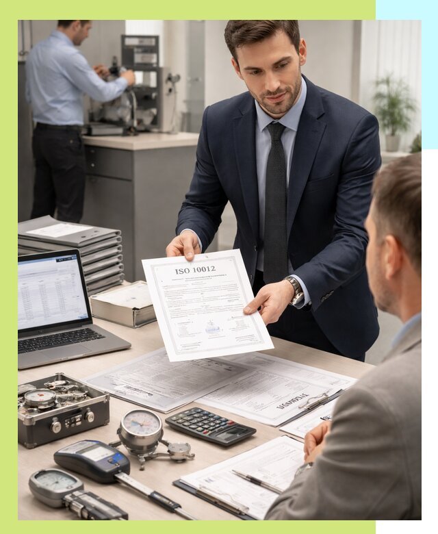 Выдача сертификата ISO 10012 по требованиям метрологии в Калининграде