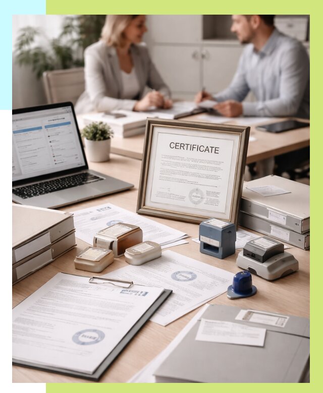 Сертификация компании в Калининграде от 45531 р. | Алешин-Клн — заказ